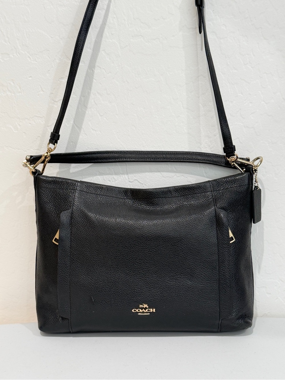 Coach Black Scout Hobo Bag